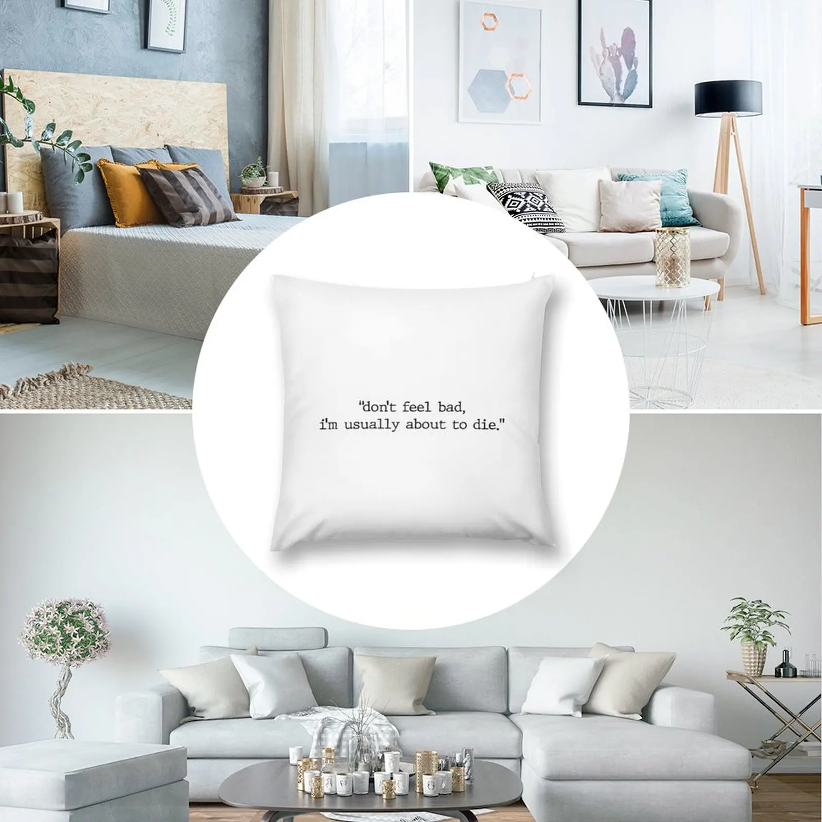 percy jackson quote Throw Pillow Marble Cushion Cover home decor items pillow cover christmas pillow