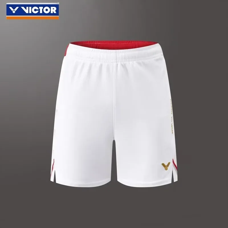 New Victor T-shirt top Unisex sports badminton Quick-drying short-sleeved campus Couple Gym sports jersey quick-drying shorts