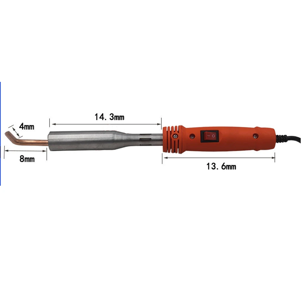 

8mm、10mm High-Temperature Furniture Veneer Iron, 220V Groove, Arc-Shaped Soldering Iron