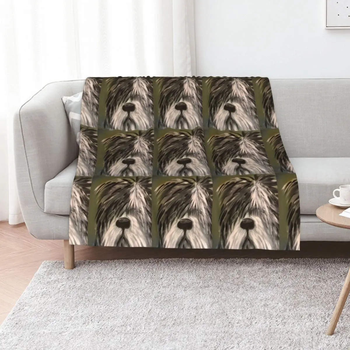 Old english sheepdog Throw Blanket christmas decoration anime Summer Beddings Beach Large sofa bed Blankets