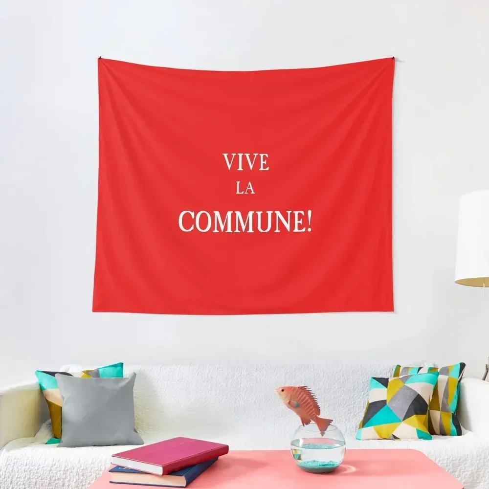 

Flag of the Paris Commune Tapestry Decoration Aesthetic Hanging Wall Tapestry