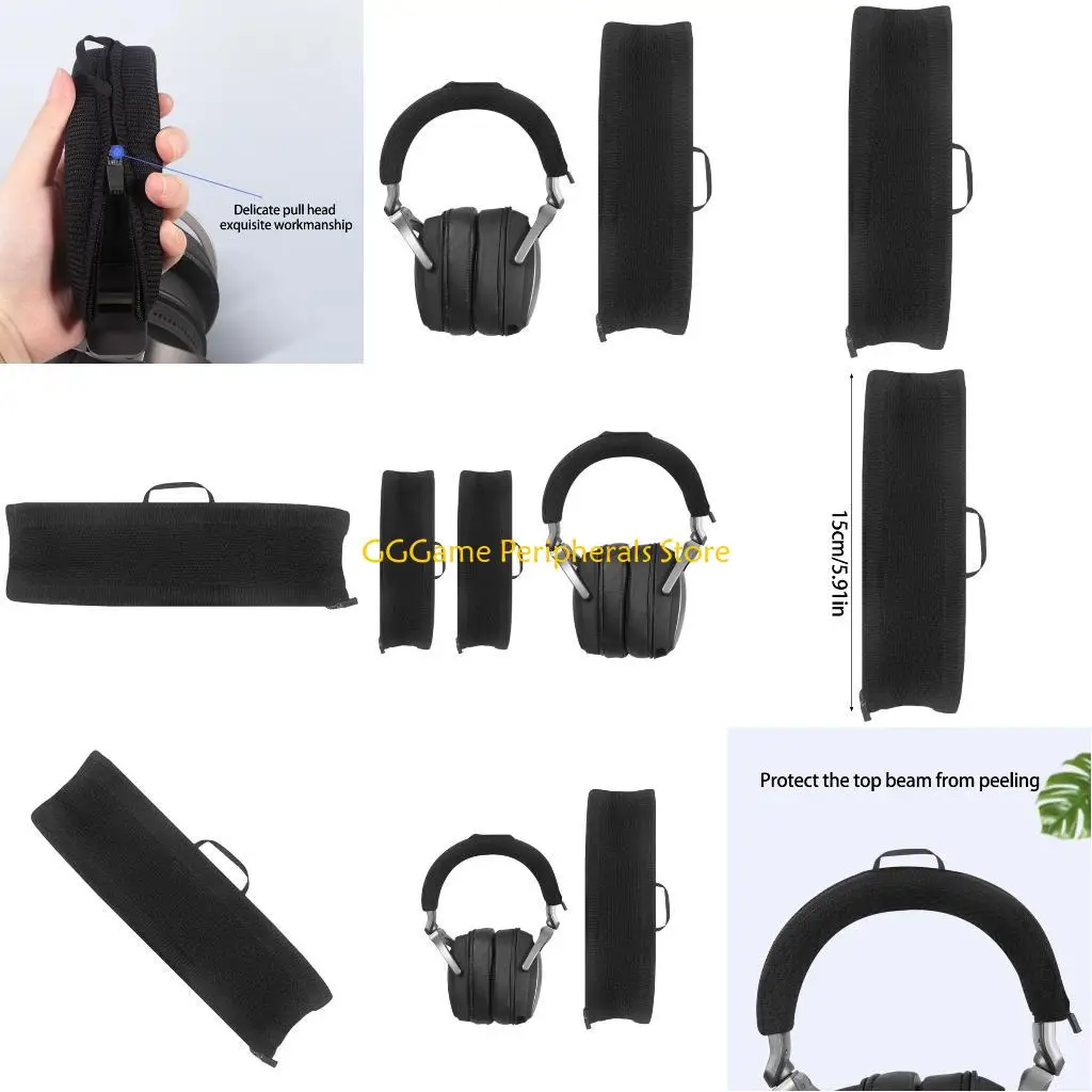 

U55B Headphone Head Beam Cover for ROG S Earphone Protective Case Headsets Headbeam Sleeve