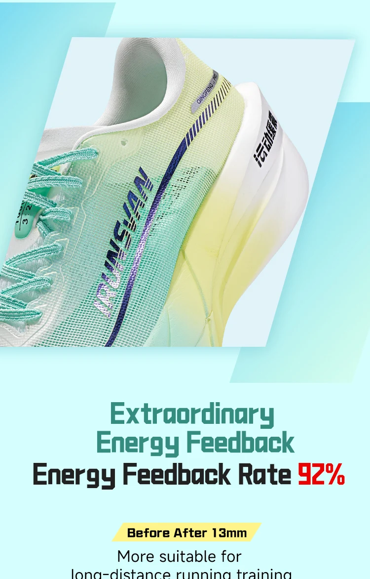 IRUNSVAN Full Plam Carbon Plate Trail-Laufschuhe für Herren, 2026, hochwertige, trendige Schuhe, neue ultraleichte Laufschuhe, Sport – Detail 10