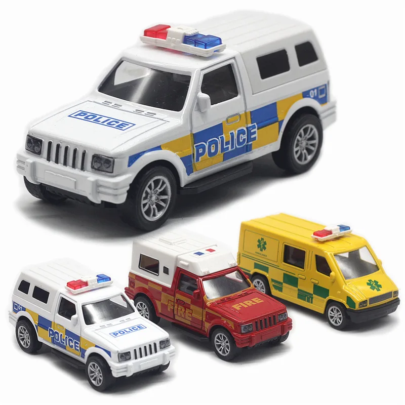 

1:43, модель пожарно-спасательного автомобиля из сплава, имитация игрушки скорой помощи, детская подарочная игрушка, оптовая продажа