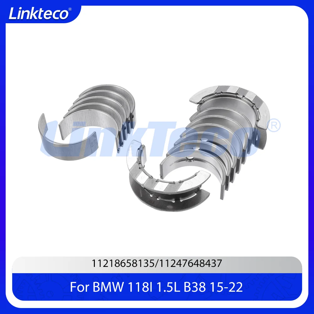Engine Crankshaft Main & Connecting Rod bearing Fit 1.5 T L L3 GAS B38 B38A15 For 15-21 BMW 116i 118i 218i 318i Mini Cooper 1.5T