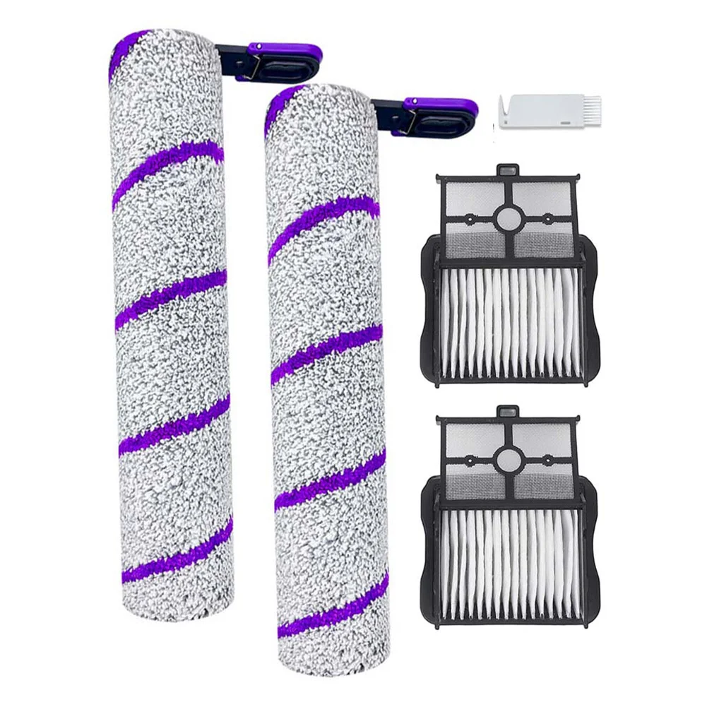 Replacement Roller Brush Kit With HEPA Filters For Narwal For Freo For X-clean 10 S20 Pro Robot Vacuum Cleaner Accessories