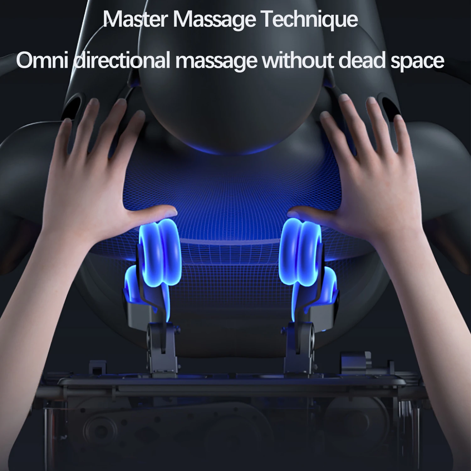 massage chair 3-year warranty for fast shipping  Luxury Heating Massage Head Touch screen Intelligent Full body Kneading massage