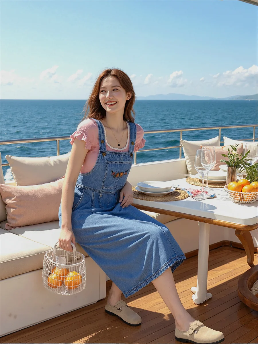 Vestido de mujer azul holgado corte Casual Oficina señora abertura lateral abertura alta dividida recorte agujeros huecos Sexy caliente