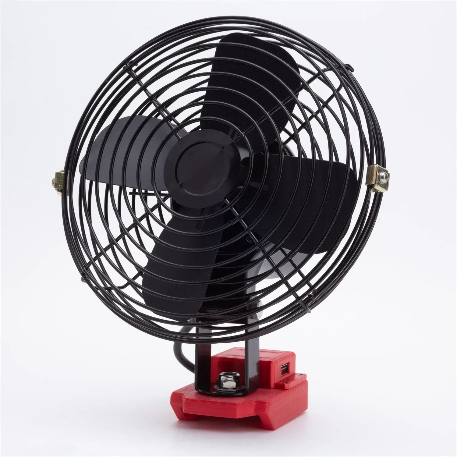 Adequado para lidl parkside x20v bateria de íon-lítio portátil oficina local ventilador de acampamento flexvolt ferramenta elétrica sem fio (sem bateria)