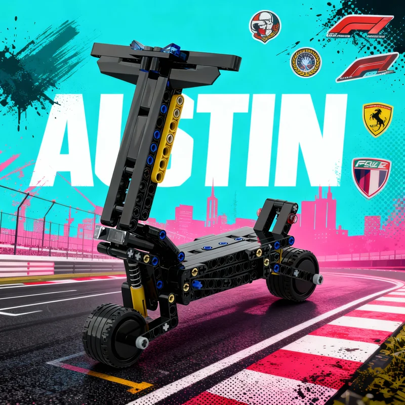 

209pcs MOC Electric Scooter Technical Model Building Blocks Toy Architecture Christmas Gifts DIY Creative Idea Education