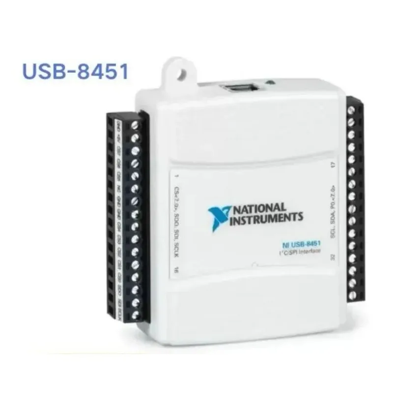 National Instruments NI USB-8451 779553-01 I2C SPI Interface Device 250kHz 12MHz USB 2.0  Data Acquisition Card DAQ#familitrade