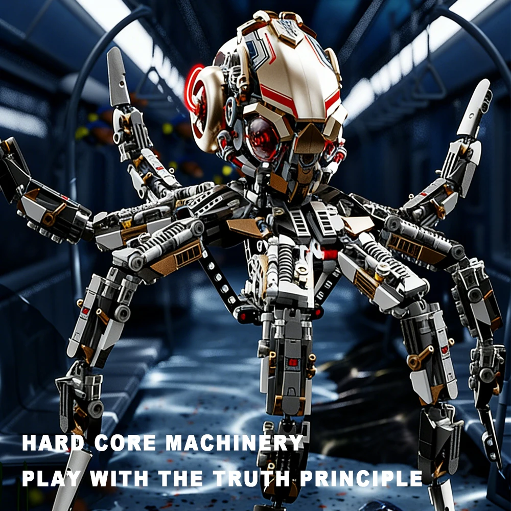 

Механический конструктор-осьминог: Технологичный набор для самостоятельной сборки, модель для взрослых, рождественская игрушка