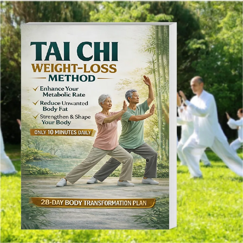 Tai Chi Fitness Manual Book for Seniors and Beginners Protects Joints and Strengthens Muscles Improves Balance To Prevent Falls