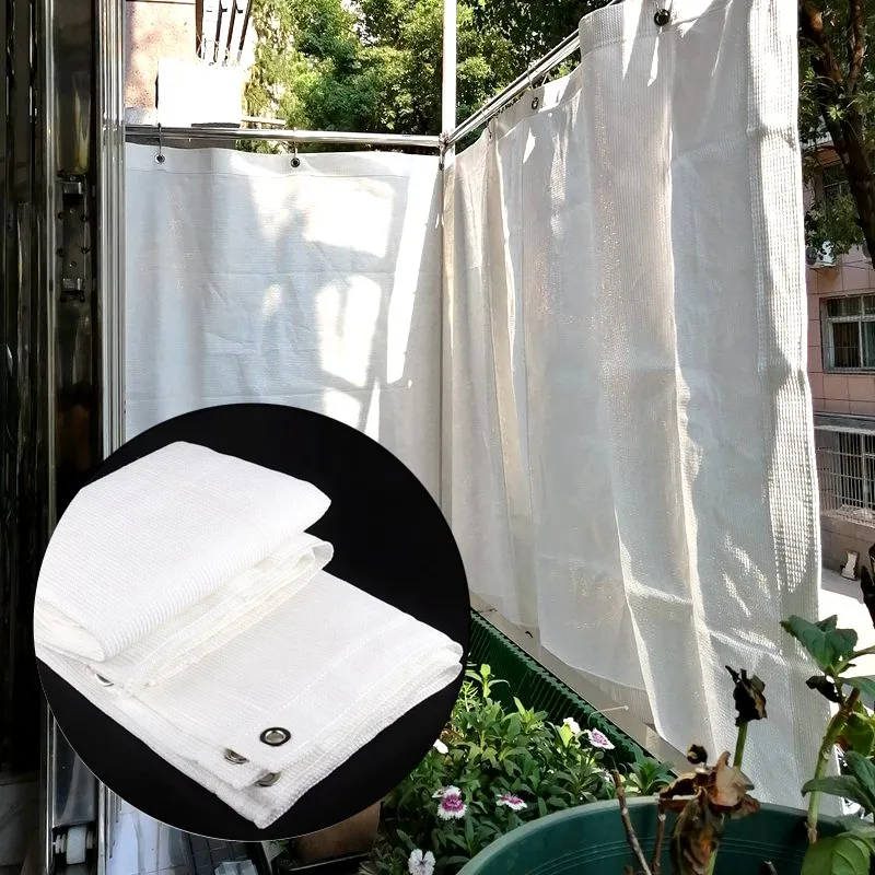 

Высококачественная белая солнцезащитная сетка из полиэтилена с защитой от УФ-излучения HDPE, домашний балкон, защитный чехол для сочных растений, садовый солнцезащитный крем, солнцезащитный крем, затеняющая сетка