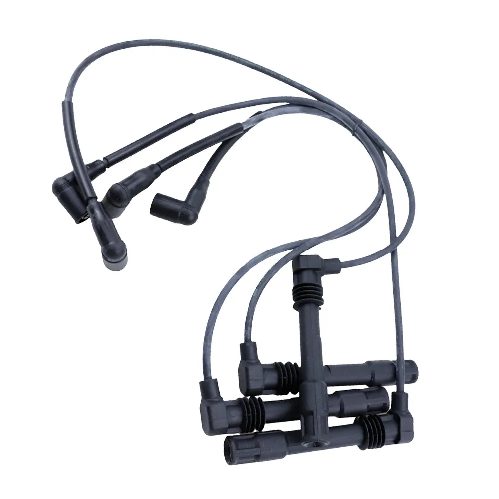 

Комплект проводов зажигания для VW Polo Bora Golf 4 Skoda Fabia 1999-2014 1,6 л 1,8 л, комплект кабелей для свечей зажигания, аксессуары