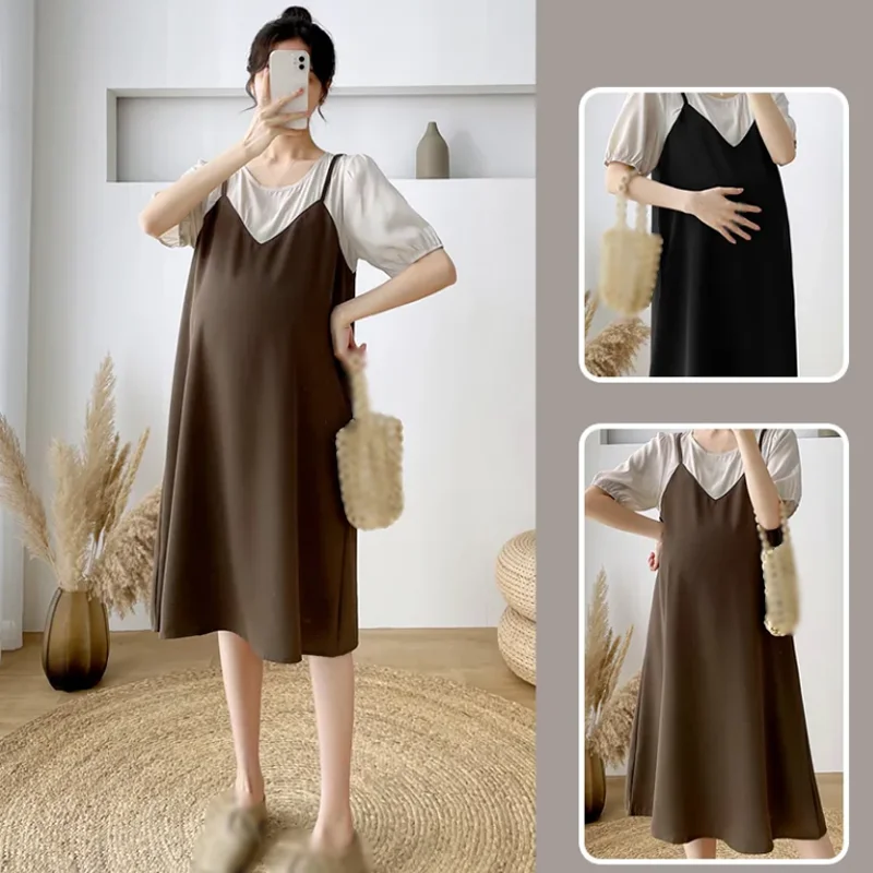 New Summer Loose Pregnant Women\'s Dress