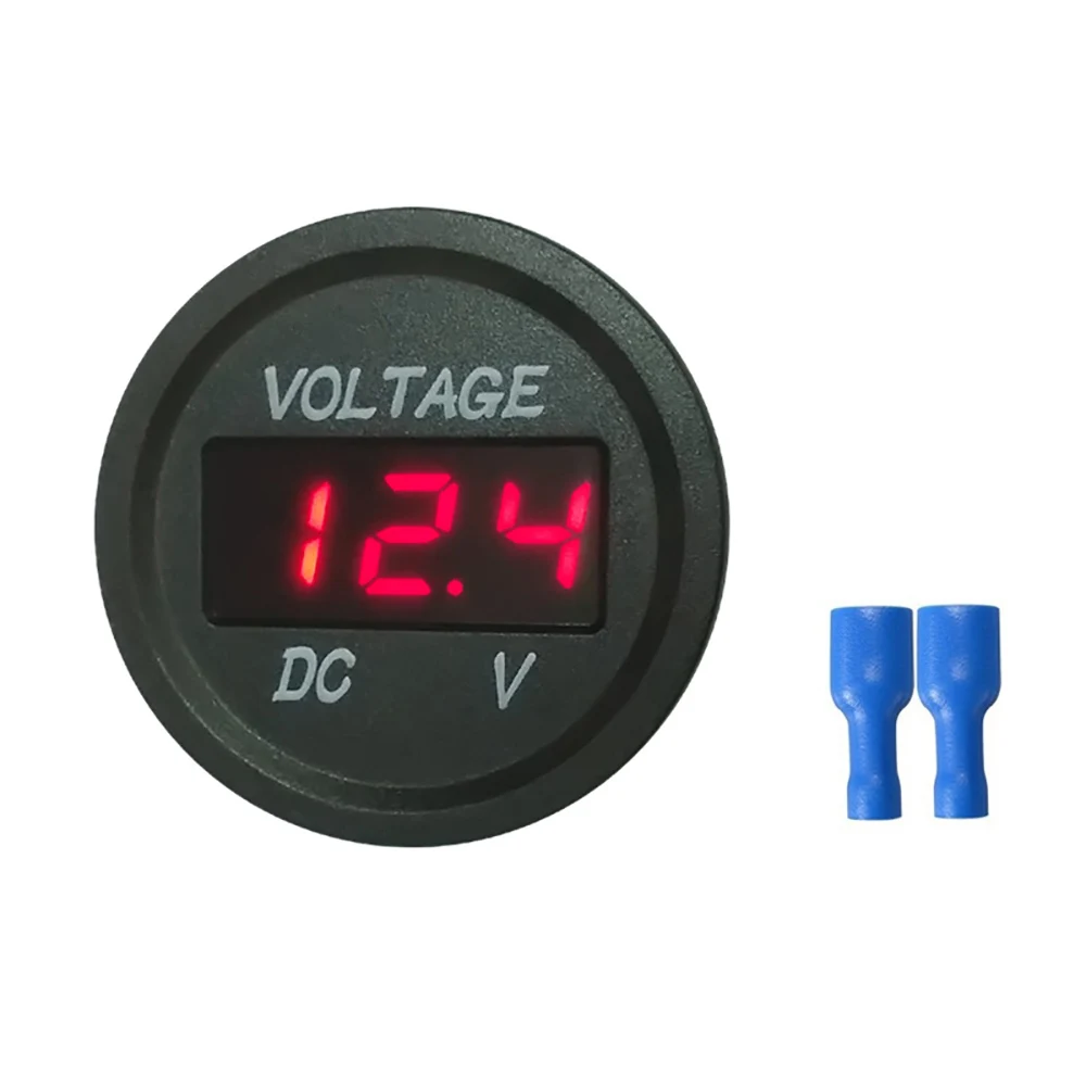 

DC 5-24V Waterproof Voltmeter LED Digital Display Voltage Meter for Car Motorcycle battery LED Panel Volt Monitor 12V