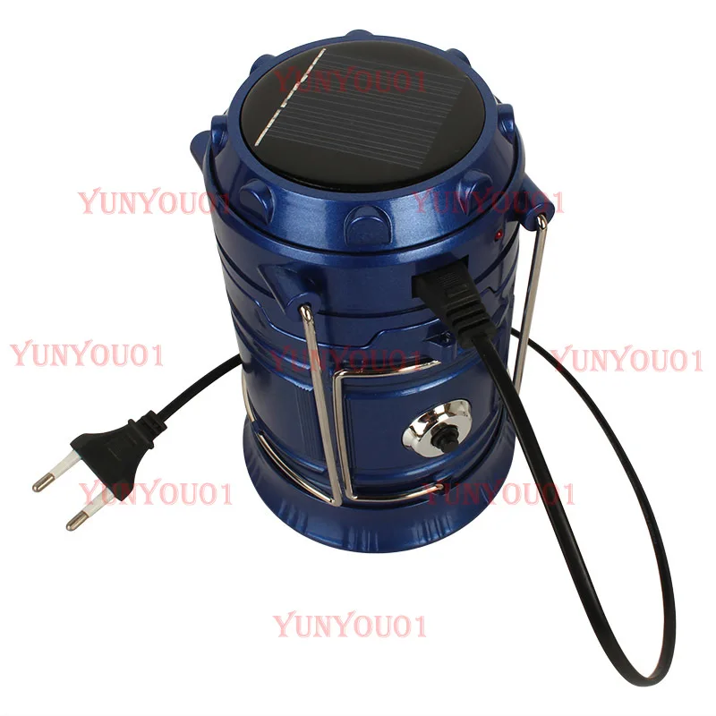 Super Bright Solar Outdoor Camping Light Camping  Portable LED Emergency Tent Light Rechargeable Hanging Light
