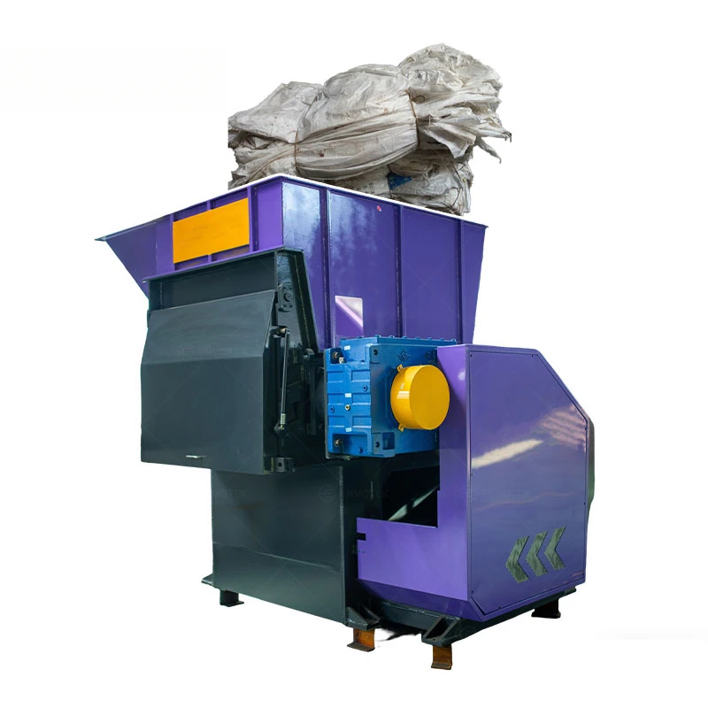 

Mobile Plastic Film Rice Bag Shredder, Screw Crusher, Suitable For PP Big And Waste Woven Bags