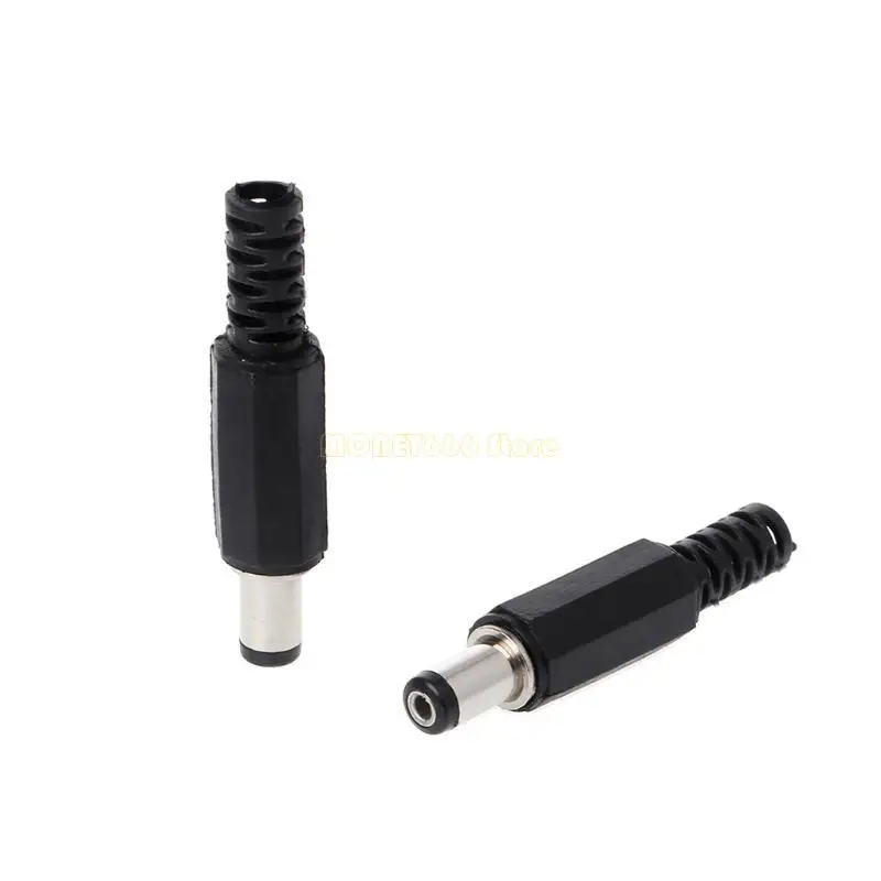 F62C 5 ПКС 5,5 мм x 2,1 мм самца для разъема питания постоянного тока+5 шт.