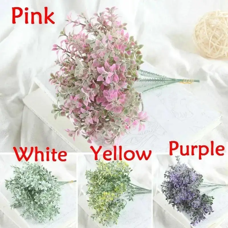 1pc Artificial Plant Fake Flower Wedding Home Decoration DIY Wreath Gift Box Scrapbook