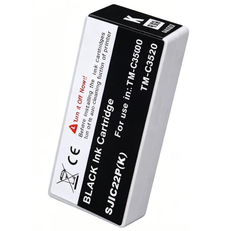 Europe SJIC22P SJIC22 22P C33S020577 Compatible Ink Cartridge With Pigment Ink For Epson TM-C3500 TM-C3520 C3500 Label Printer