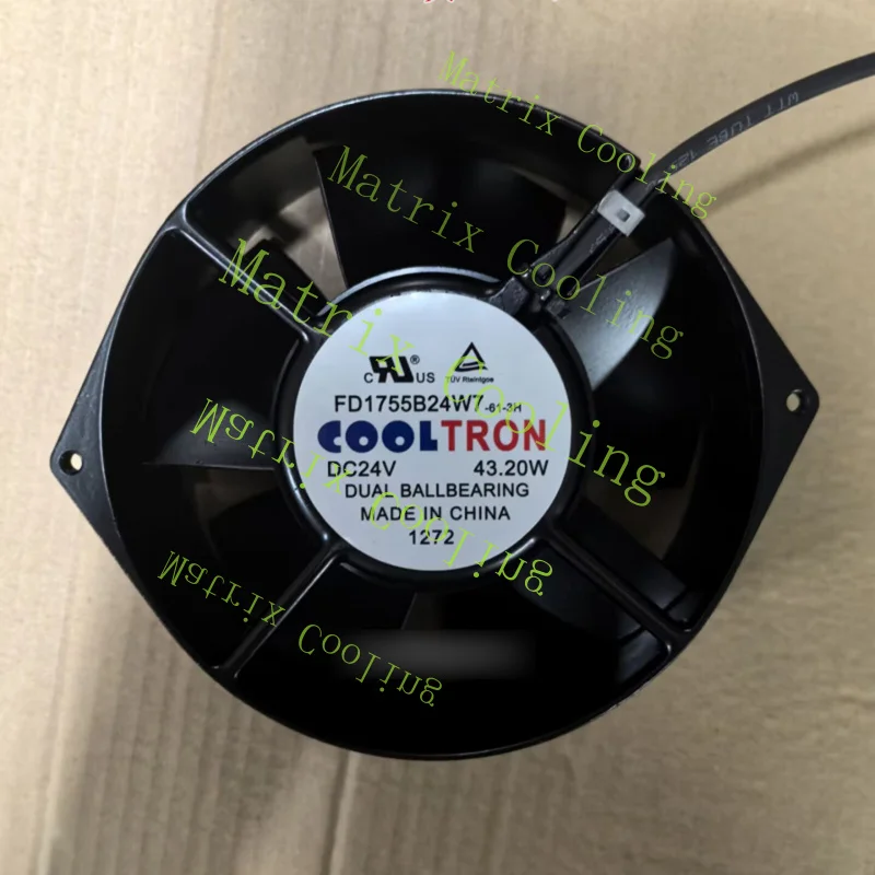 nouveau-ventilateur-de-refroidissement-a-3-fils-pour-onduleur-cooltron-fd1755b24w7-61-3h-24v-432w