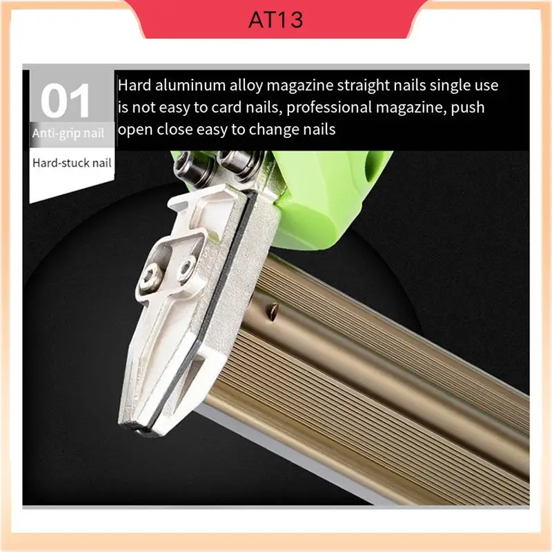 

AT13 Электрический инструмент для ногтей Степлер для гвоздей Степлер Набор инструментов Деревообрабатывающий инструмент Аксессуары F30 Прямой гвоздь Вилка европейского стандарта
