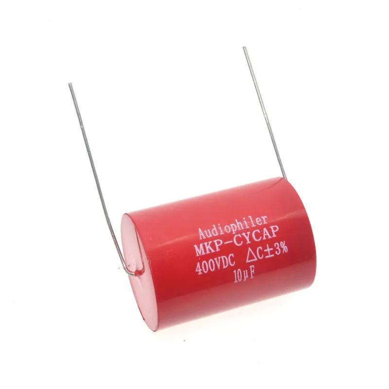 4Pcs Audiophiler Axial MKP 10UF 400VDC HIFI DIY audio grade capacitor for tube guitar amps