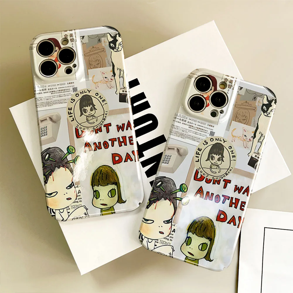 Anime Luxury Selling Aya ART Takano Phone Case Suitable For IPHONE 15 14 12 11 7PRO MAX 13 PRO PLUS Acrylic Hard Phone Case