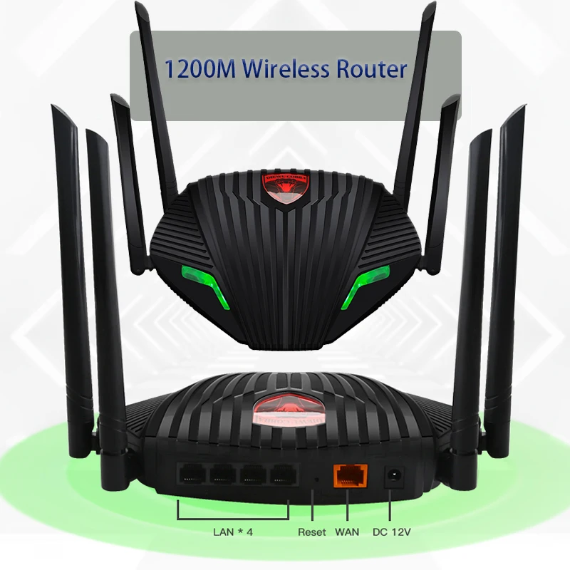 

2,4G 5G Wi-Fi усилитель сигнала беспроводной повторитель сигнала Wi-Fi маршрутизатор внешняя антенна беспроводной маршрутизатор 1200 м гигабитный Wi-Fi усилитель