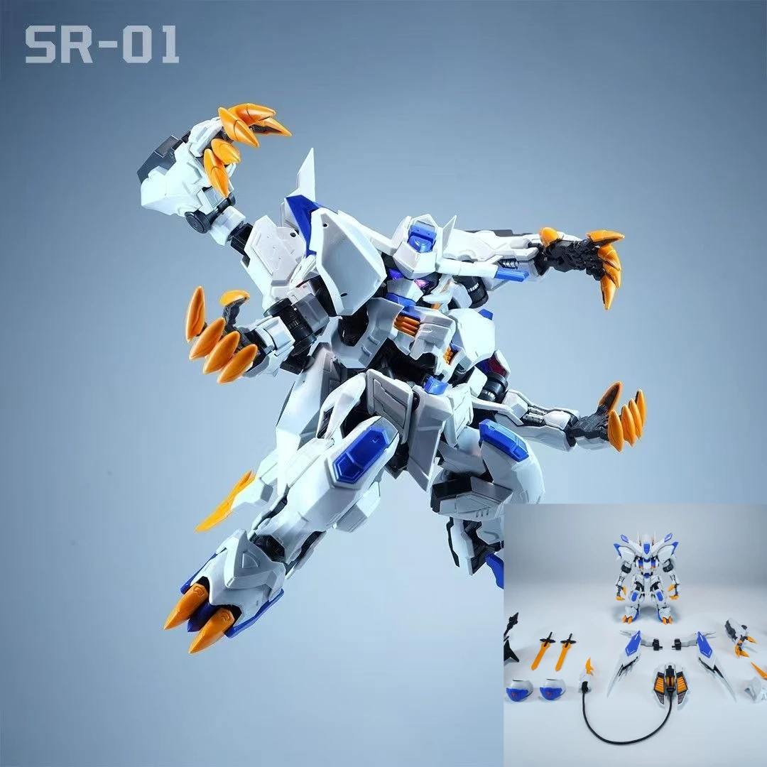 

В наличии: Сборная модель EC MGSD SR-01 BYAKI ENDLESS CREATE, пластиковый каркас, фигурка робота, подарки, игрушки