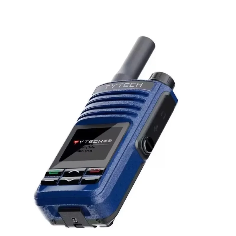 TYTECH TP690 حماية IP67 مقاومة للانفجار منجم الفحم البتروكيماويات حامل يدوي GPS موقع 4G POC جهاز اتصال لاسلكي عالمي 5 وات