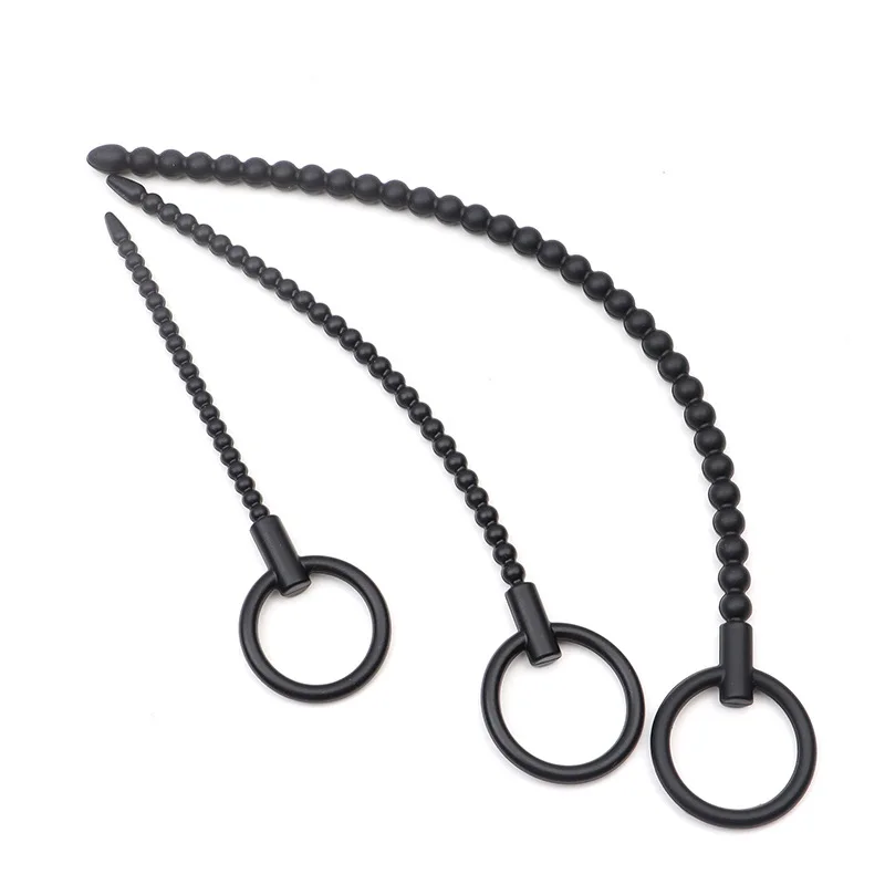 الاستمناء قضيب لعبة استثارة القضيب القسطرة الأصوات BDSM الوثن لعبة الجنس للرجال الذكور العفة جهاز مجرى البول موسعات القضيب محفز #4