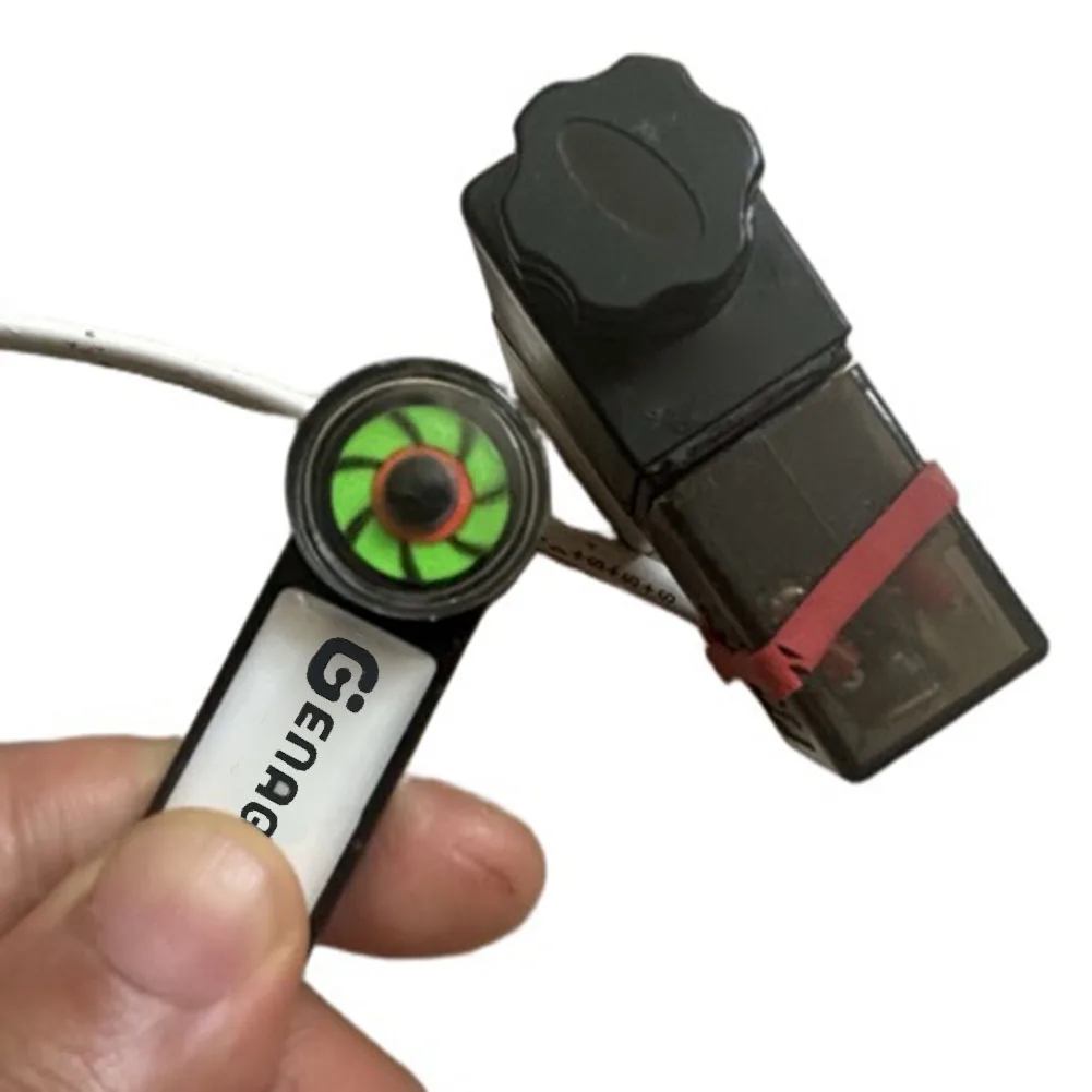 1 Stück Magnetventil-Rotationstester, AC-Detektor wird zum Testen von Magnetventilen, Umwälzpumpen-Rotationstester, Schwarz, Weiß verwendet