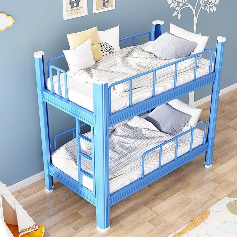 Customized wrought iron children's bed,toddler bunk bed, iron bed, iron frame bed for elementary school students