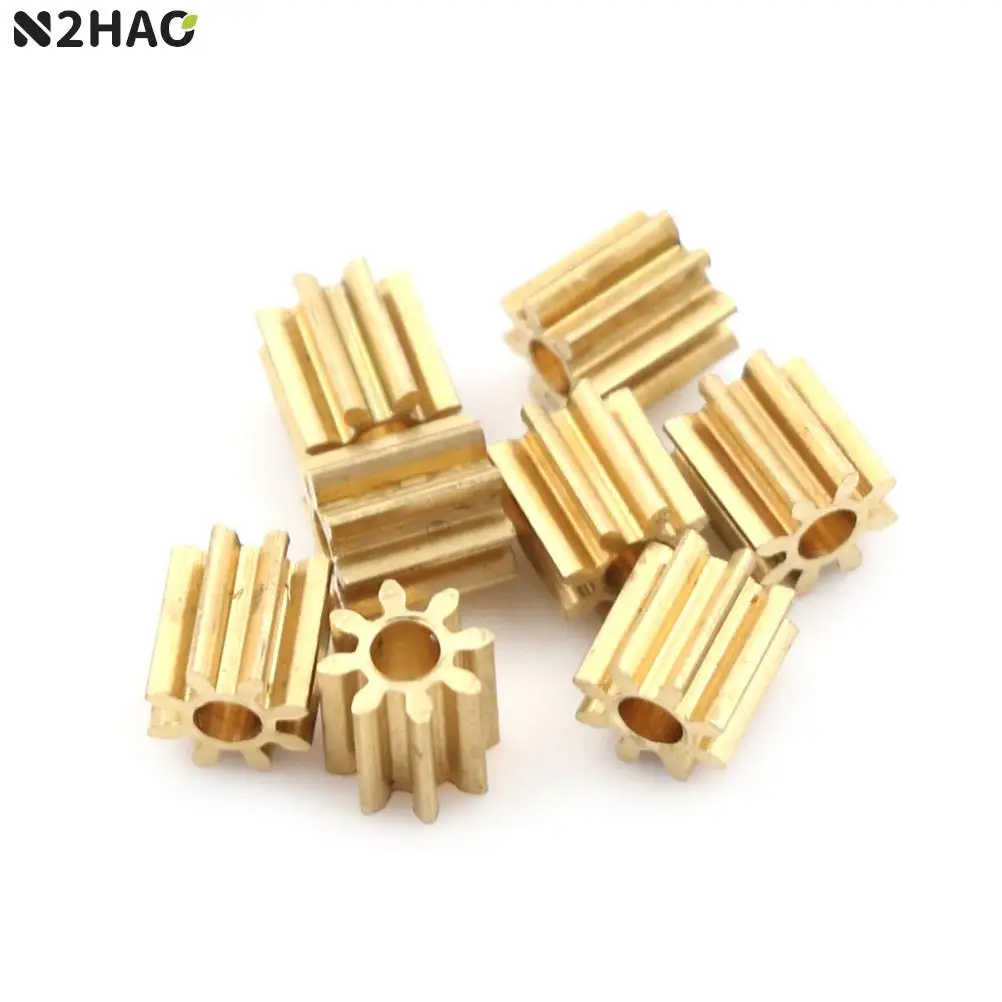 8pcs/set Motor Metal Gear Spare Parts For Syma X5C X5SW X5A RC Accessories Copper Gears For Helicopter Spare Parts Replacement