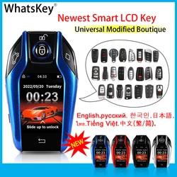 English TK800 Universal Smart Remote LCD Screen OBD Display Key Keyless Enter For OPEL/Volkswagen/Renault/Peugeot/Citroen/BMW