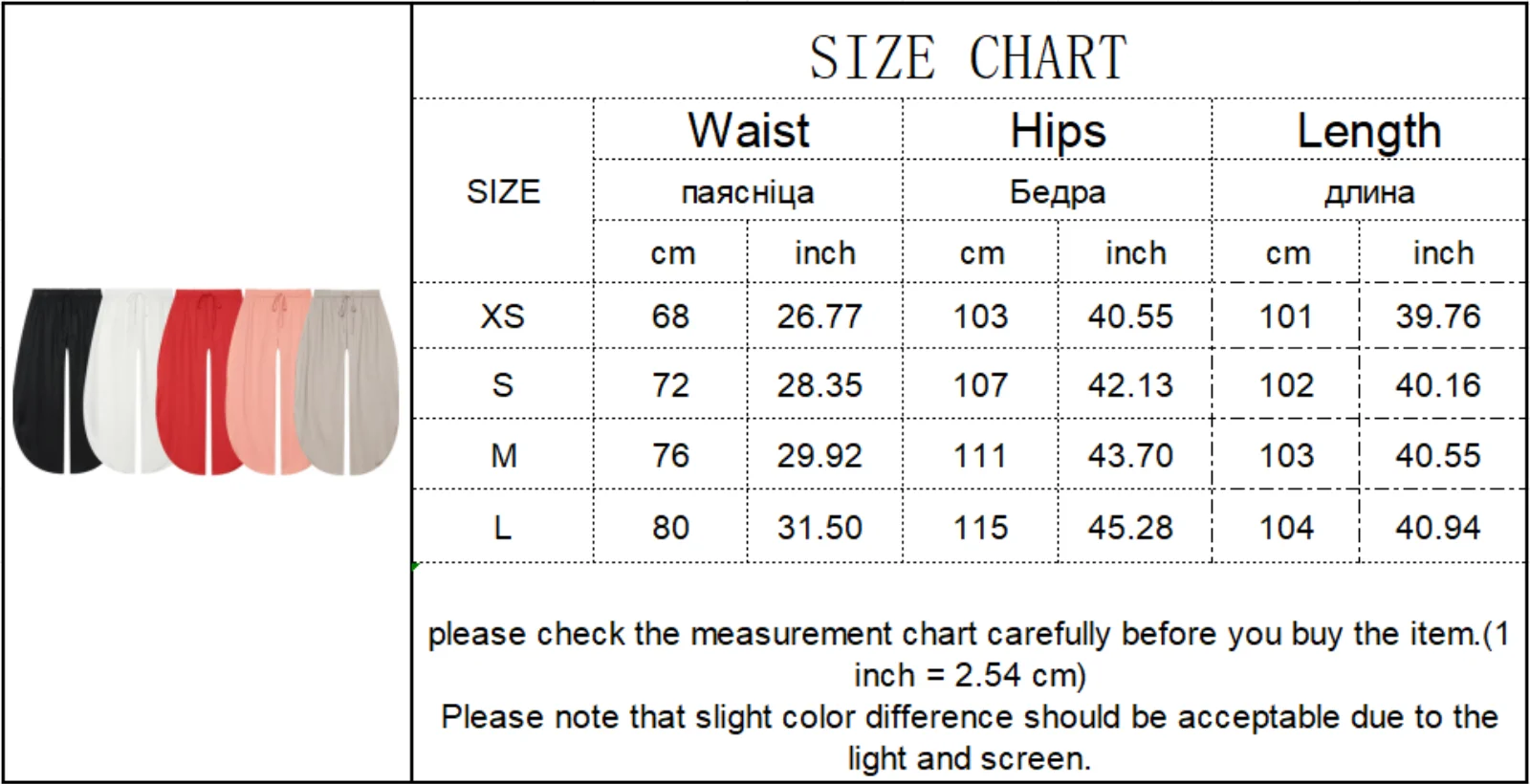 TFMLN 2026 Damen-Split-Lange Hose Sommer Neu Elastischer Bund Schnürung Dekorative Loose-Fit-Hose Lässige Mode Vielseitig – Detail 1
