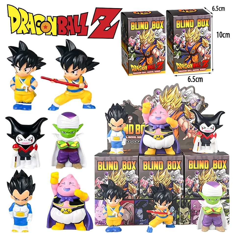 

Anime Dragon Ball blind box Son Goku Vegeta Kakarot model PVC collectible decorative statue children's birthday/Christmas gift