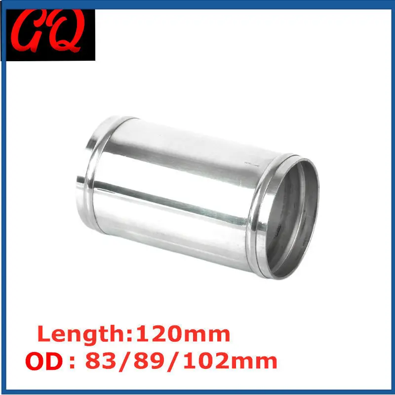 

Aluminum Hose Tube 83mm 89mm 102mm 3.25" 3.5" 4" Turbo Intercooler Engine Air Intake Adapter Joiner Connector Pipe Length 120mm