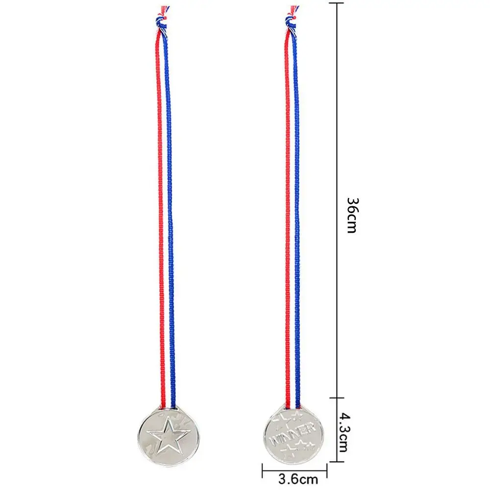 

Winner Reward Gold Silver Bronze Medals Dancing Sports Game Children's Award Medals Swimming Running Plastic Competition Prizes
