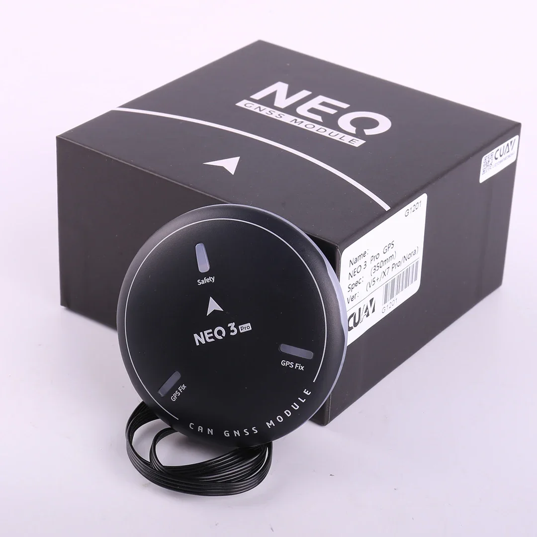 CUAV جديد NEO 3 PRO GNSS U-BLOX وحدة PIX وحدة تحكم في الطيران Pixhawk مع Ardupilot PX4 مفتوحة المصدر M9N GPS #5