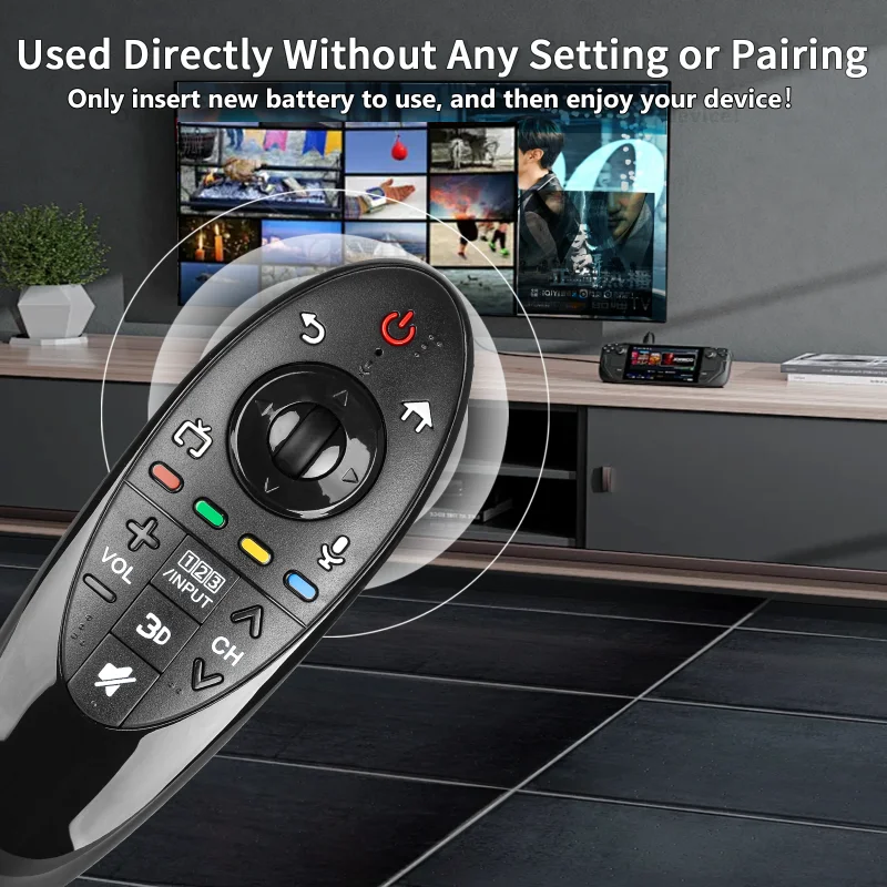 AN-MR500G Pilot do telewizora LG kompatybilny z telewizorami LG 3D Smart TV AN-MR500G AN-MR500 MBM63935937 Zamienny kontroler — zdjęcie produktu 2