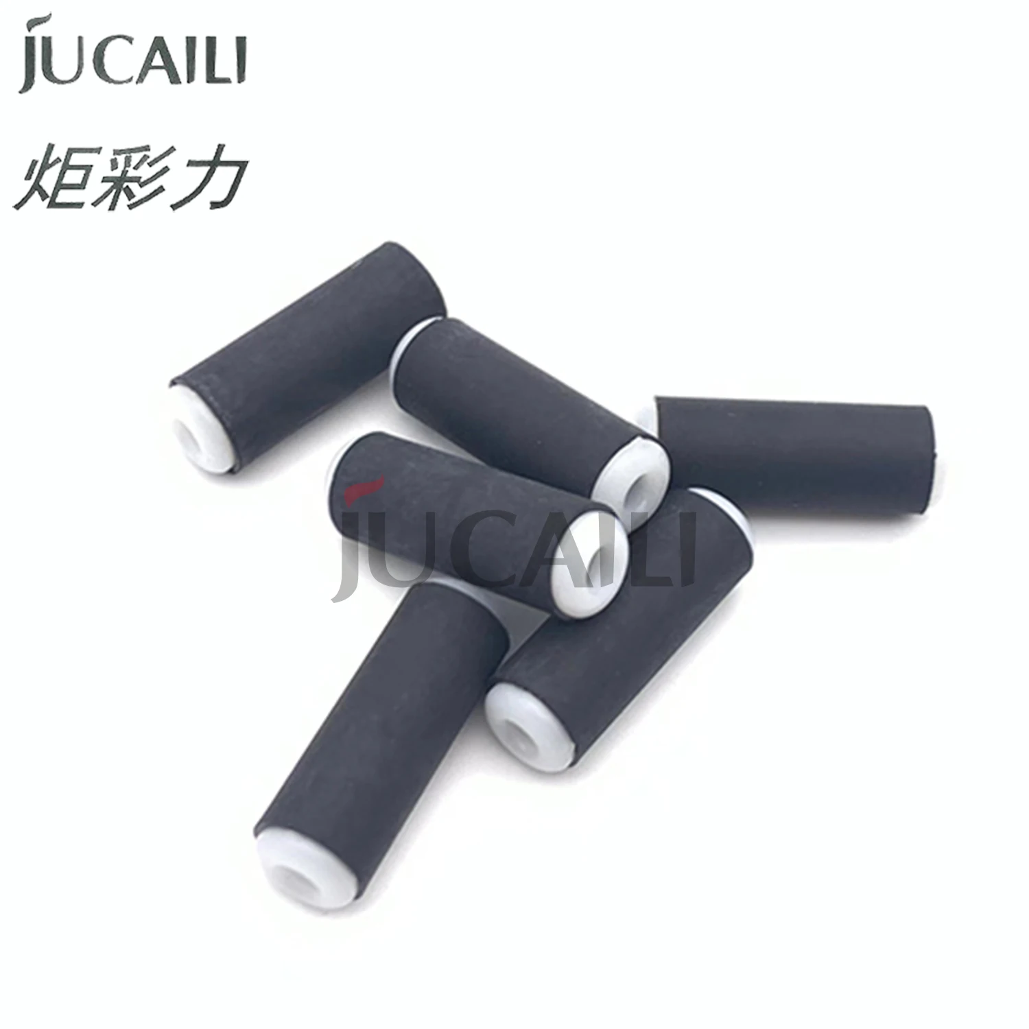 

Jucaili 10pcs pressure pinch roller 29x10x3mm paper rubber pinch roller for Infiniti Zhongye Crystaljet Icontek inkjet printer