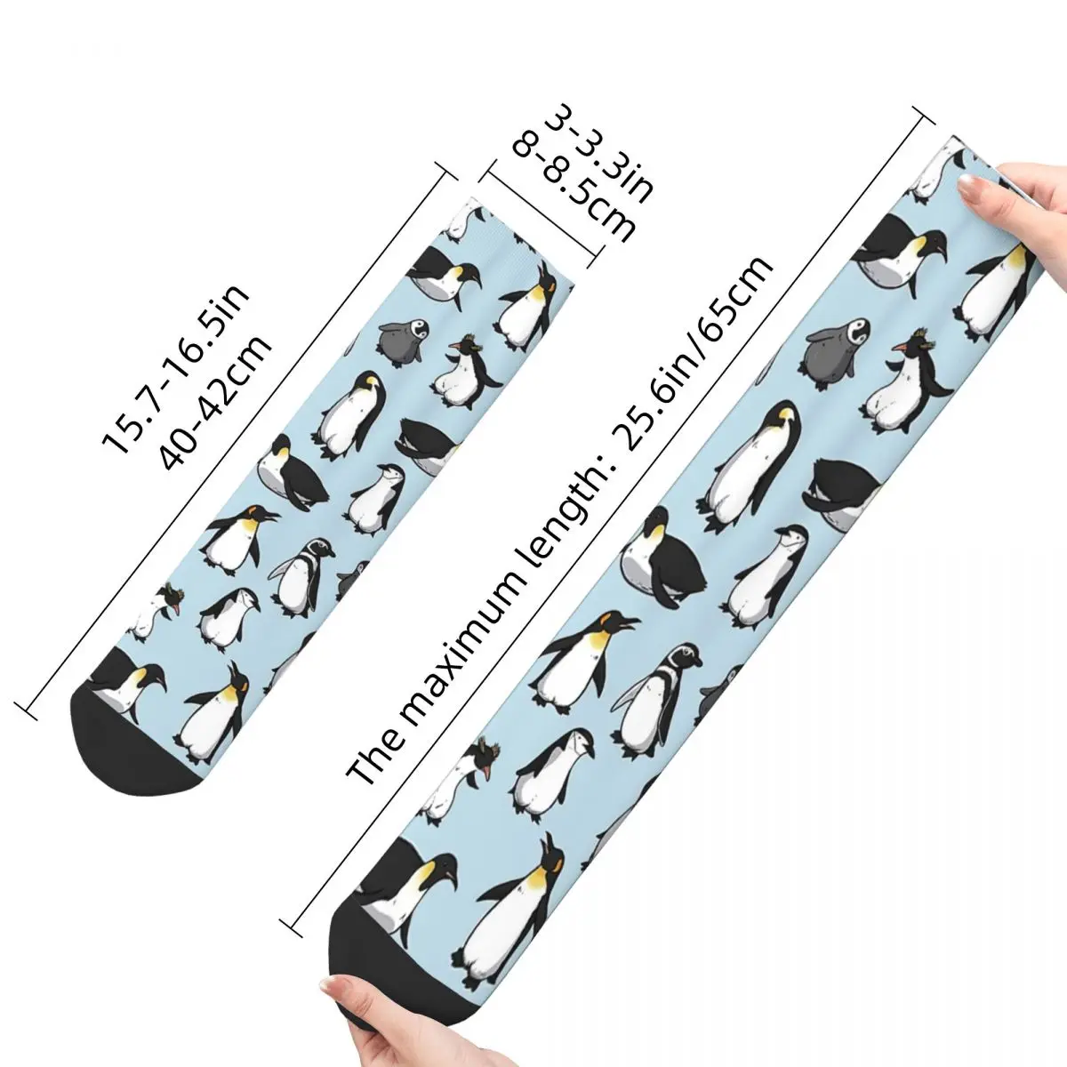 Kaus Kaki Dewasa Pola Penguin Lucu, Kaus Kaki Uniseks, Kaus Kaki Pria Kaus Kaki Wanita