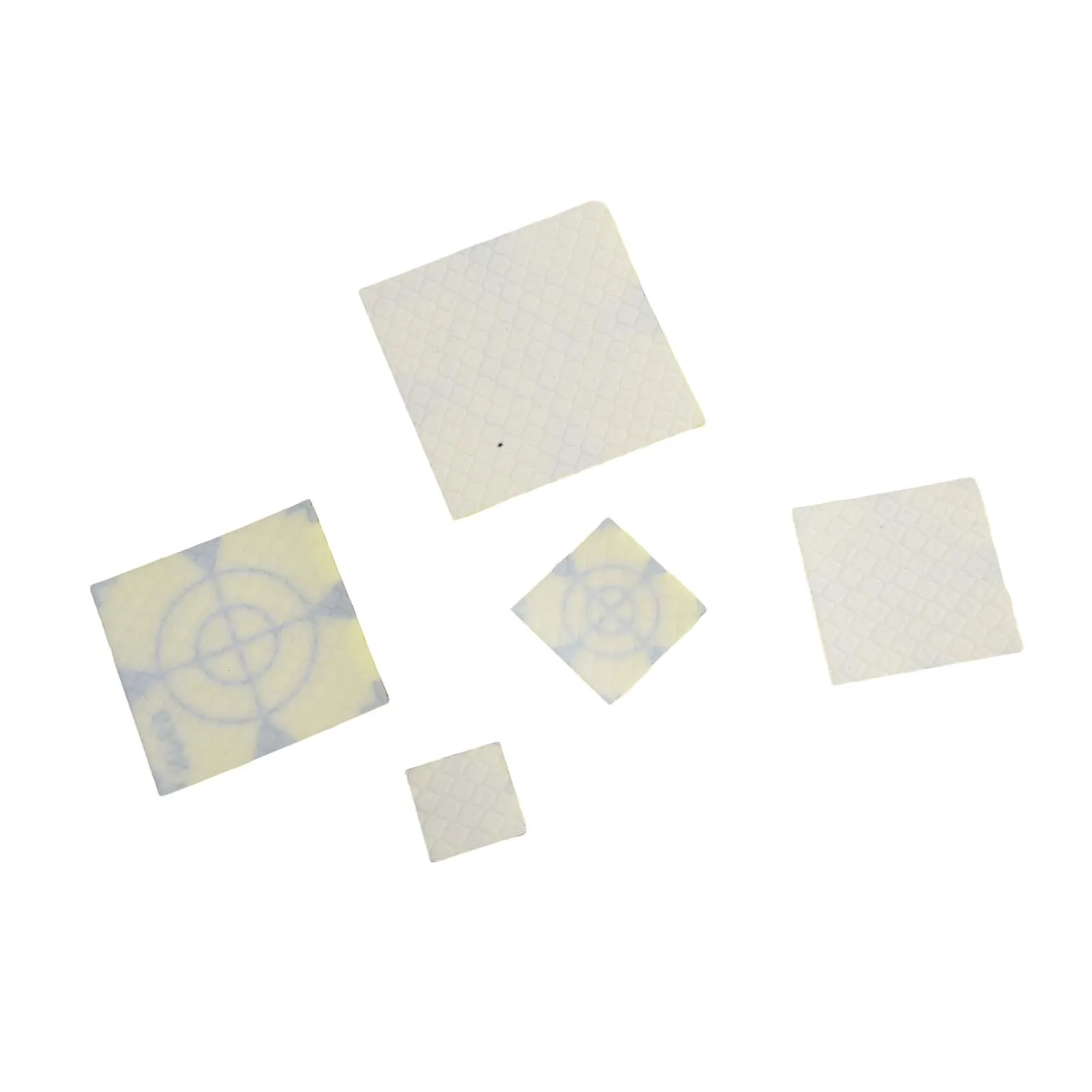 Total Station Measurement Reflective Targets 100PCS Designed for Professional Use in Various Engineering Fields