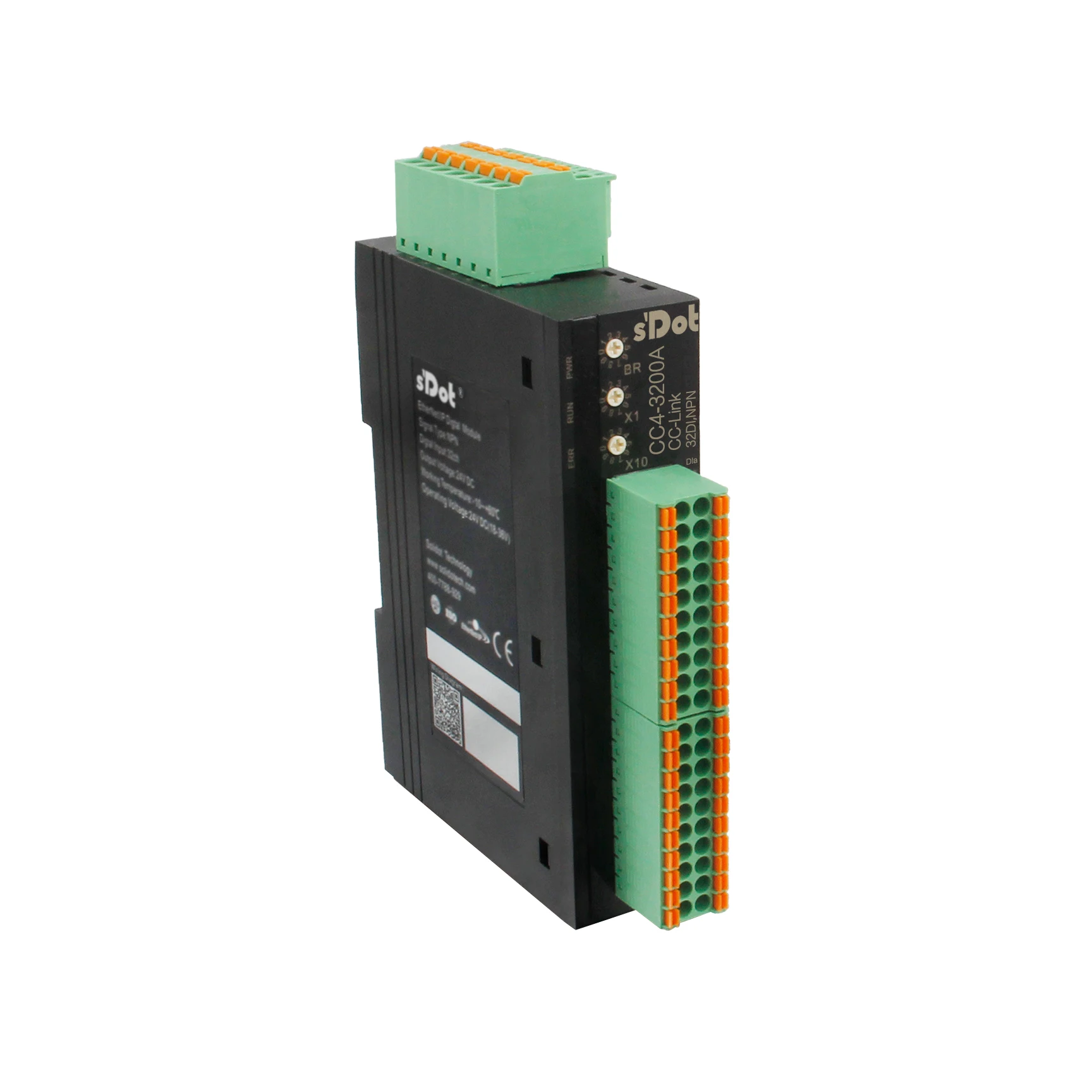 Externe IO I/O-module CC Link Geïntegreerde 32-kanaals digitale ingang 32 DI NPN |   CC4-3200A