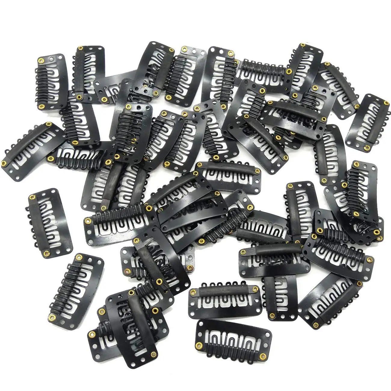 

50PCS U-Shape BB Snap Clips for Securing Women's Wigs Hair Extensions Clip for beret, knitted hat, fisherman hat, wig cap