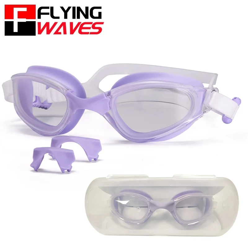 

3pcs/lot Swimming Goggles Men Women UV Protection Leak Proof Anti-fog Soft Comfortable Adult Adjustable Silicone Pool Glasses